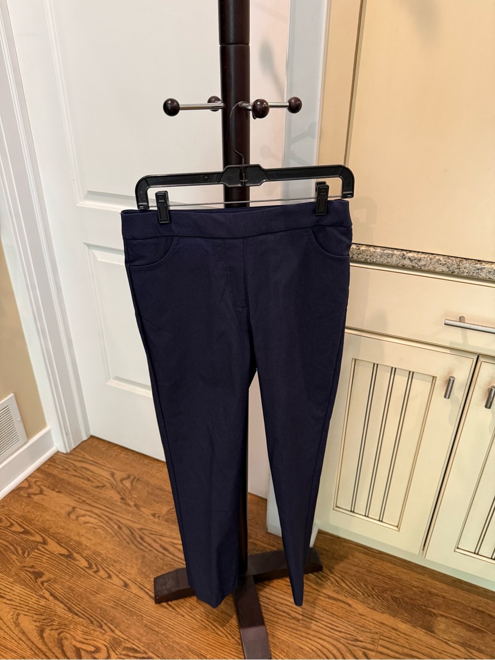 Alfred Dunner Petite Deep Navy Blouse
